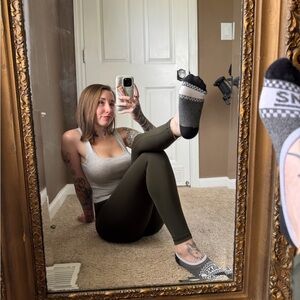 Grey Multi Colored Vans Socks